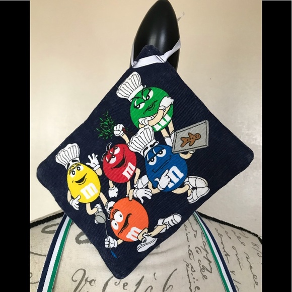 Rare Vintage M&M’s Apron& Matching Magnetic Holder🔴FINAL SALE - Picture 12 of 12